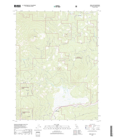Grass Lake, CA (2018, 24000-Scale) Preview 1