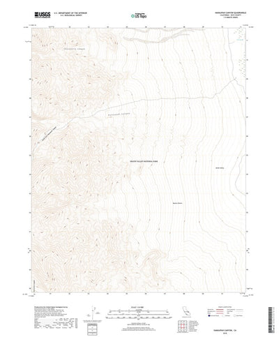 Hanaupah Canyon, CA (2018, 24000-Scale) Preview 1