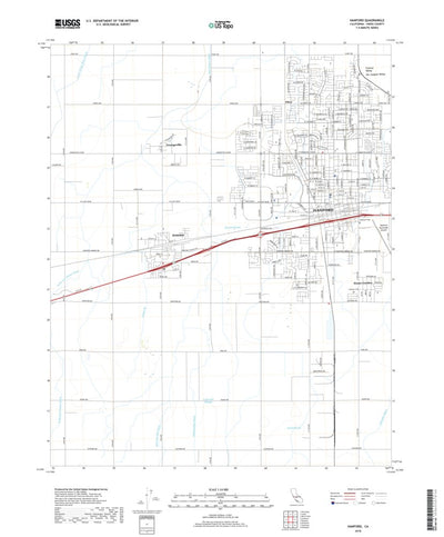 Hanford, CA (2018, 24000-Scale) Preview 1