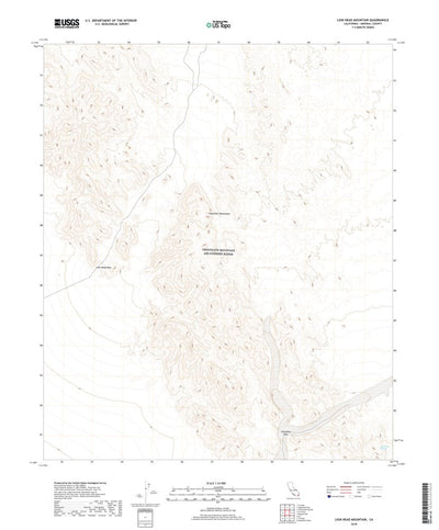 Lion Head Mountain, CA (2018, 24000-Scale) Preview 1