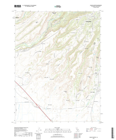 Hamlin Canyon, CA (2018, 24000-Scale) Preview 1