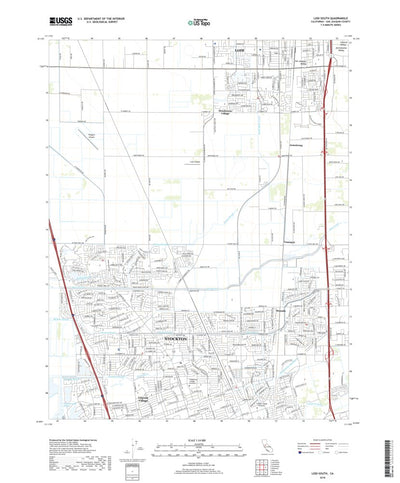 Lodi South, CA (2018, 24000-Scale) Preview 1