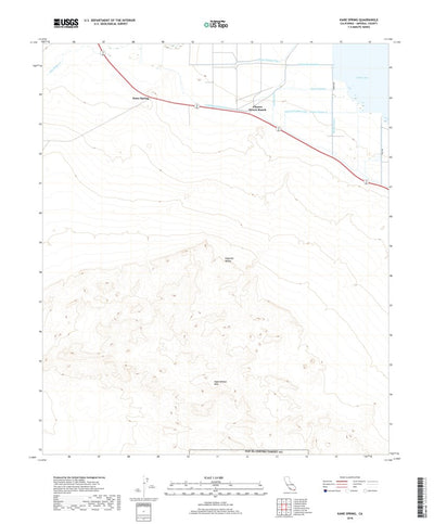 Kane Spring, CA (2018, 24000-Scale) Preview 1
