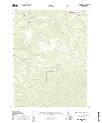 Hatchet Mountain Pass, CA (2018, 24000-Scale) Preview 1