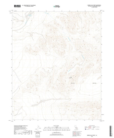 Hidden Valley West, CA (2018, 24000-Scale) Preview 1