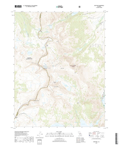 Koip Peak, CA (2018, 24000-Scale) Preview 1