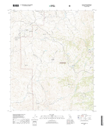 Lake Fulmor, CA (2018, 24000-Scale) Preview 1