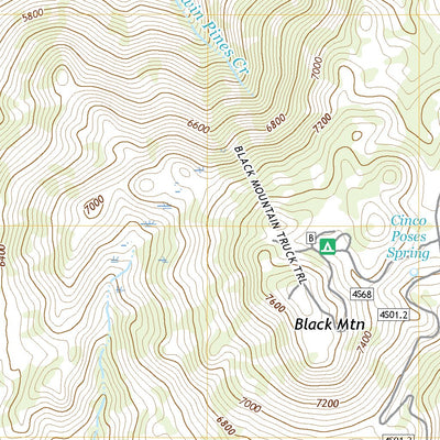 Lake Fulmor, CA (2018, 24000-Scale) Preview 3