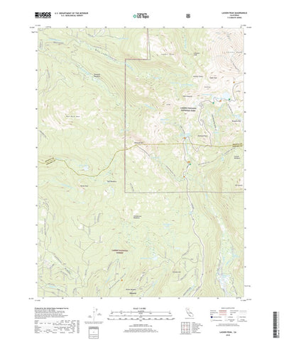 Lassen Peak, CA (2018, 24000-Scale) Preview 1