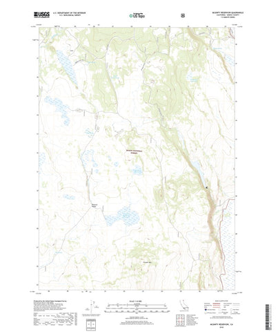 McGinty Reservoir, CA (2018, 24000-Scale) Preview 1