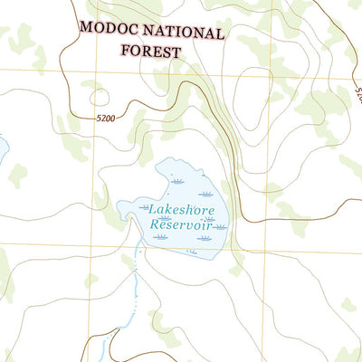 McGinty Reservoir, CA (2018, 24000-Scale) Preview 2