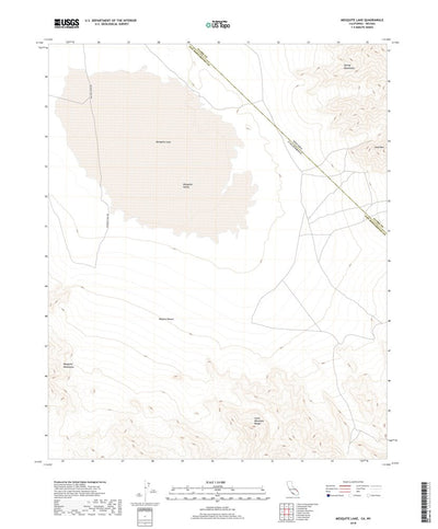 Mesquite Lake, CA (2018, 24000-Scale) Preview 1