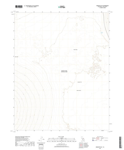 Mesquite Flat, CA (2018, 24000-Scale) Preview 1