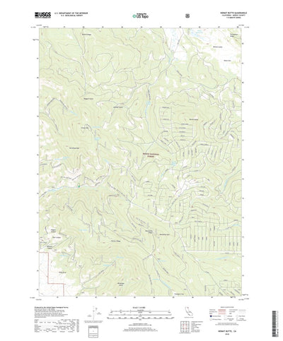Hermit Butte, CA (2018, 24000-Scale) Preview 1