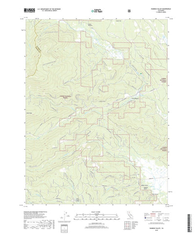 Humbug Valley, CA (2018, 24000-Scale) Preview 1