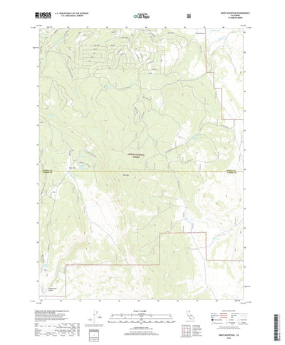 Knox Mountain, CA (2018, 24000-Scale) Preview 1