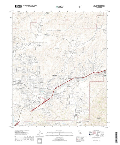 Mint Canyon, CA (2018, 24000-Scale) Preview 1