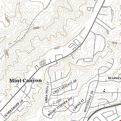 Mint Canyon, CA (2018, 24000-Scale) Preview 2