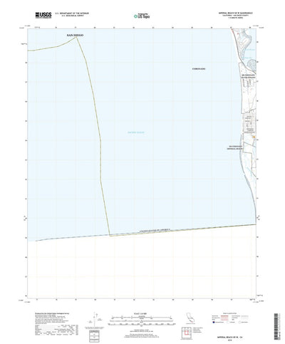 Imperial Beach OE W, CA (2018, 24000-Scale) Preview 1