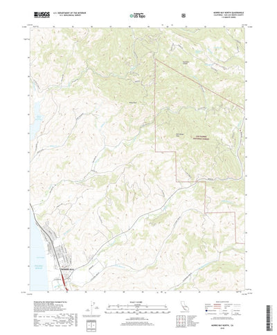 Morro Bay North, CA (2018, 24000-Scale) Preview 1