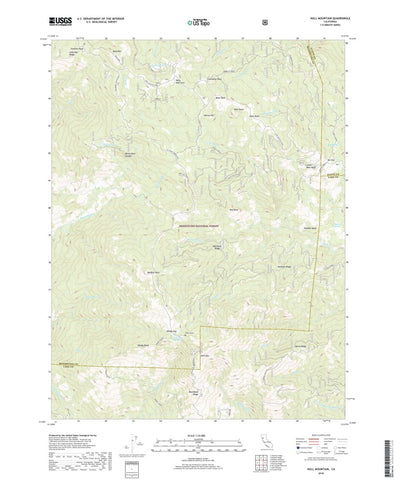Hull Mountain, CA (2018, 24000-Scale) Preview 1