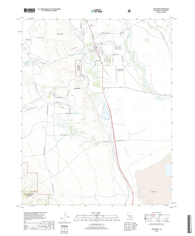 Lone Pine, CA (2018, 24000-Scale) Preview 1