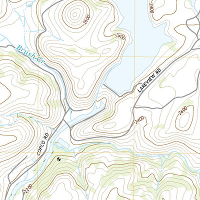 Iron Gate Reservoir, CA (2018, 24000-Scale) Preview 2