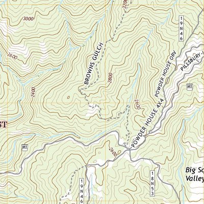 Lake Pillsbury, CA (2018, 24000-Scale) Preview 3