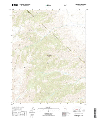 Juniper Mountain, CA (2018, 24000-Scale) Preview 1
