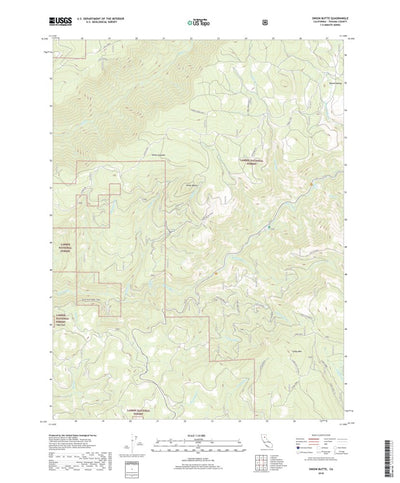Onion Butte, CA (2018, 24000-Scale) Preview 1