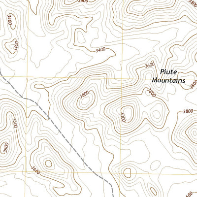 Little Piute Mountains, CA (2018, 24000-Scale) Preview 3