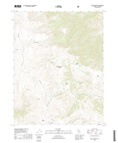 Mount Barcroft, CA (2018, 24000-Scale) Preview 1