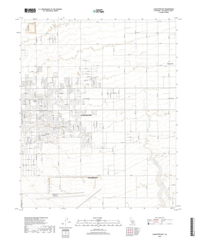 Lancaster East, CA (2018, 24000-Scale) Preview 1