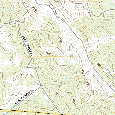Las Trampas Ridge, CA (2018, 24000-Scale) Preview 2