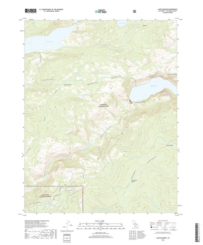 Lake Eleanor, CA (2018, 24000-Scale) Preview 1