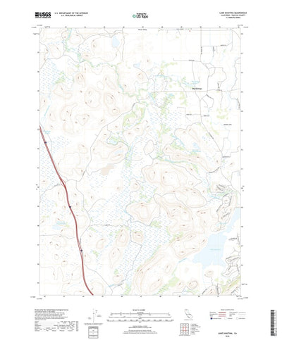 Lake Shastina, CA (2018, 24000-Scale) Preview 1