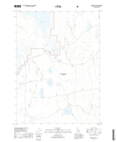 Pinnacle Lake, CA (2018, 24000-Scale) Preview 1