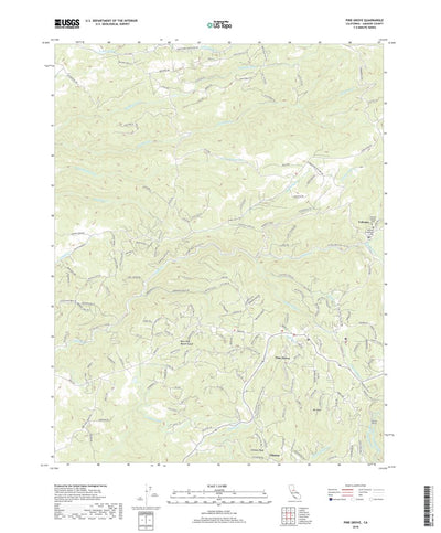 Pine Grove, CA (2018, 24000-Scale) Preview 1