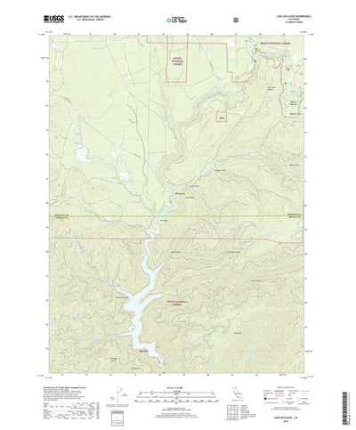 Lake McCloud, CA (2018, 24000-Scale) Preview 1