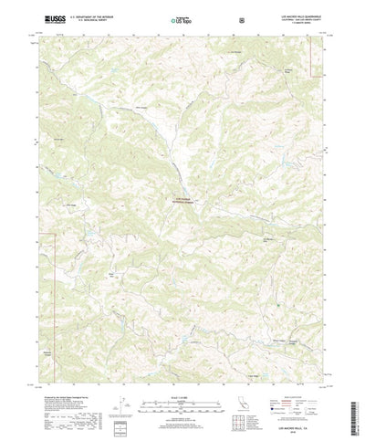 Los Machos Hills, CA (2018, 24000-Scale) Preview 1