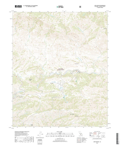 Lion Canyon, CA (2018, 24000-Scale) Preview 1