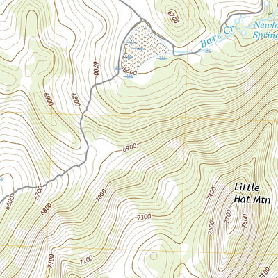 Little Hat Mountain, CA (2018, 24000-Scale) Preview 3