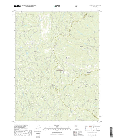 Pony Buck Peak, CA (2018, 24000-Scale) Preview 1