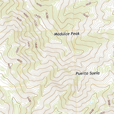 Madulce Peak, CA (2018, 24000-Scale) Preview 3