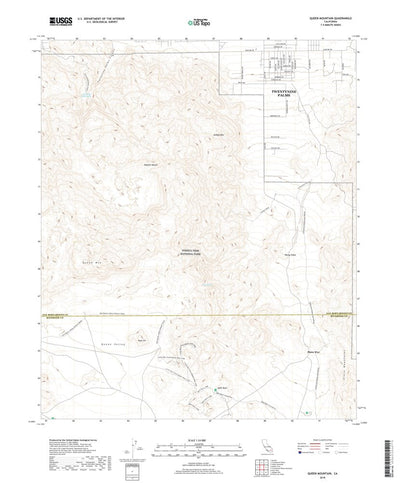 Queen Mountain, CA (2018, 24000-Scale) Preview 1