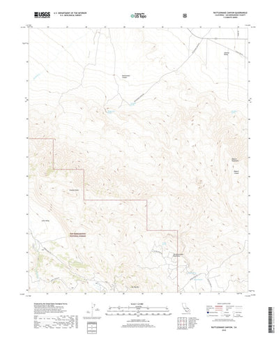 Rattlesnake Canyon, CA (2018, 24000-Scale) Preview 1