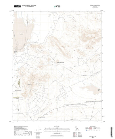 Lone Butte, CA (2018, 24000-Scale) Preview 1