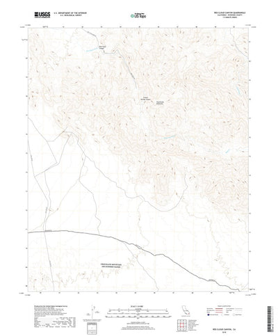 Red Cloud Canyon, CA (2018, 24000-Scale) Preview 1