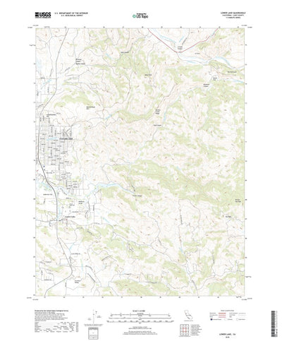 Lower Lake, CA (2018, 24000-Scale) Preview 1