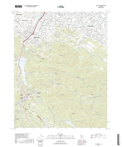Los Gatos, CA (2018, 24000-Scale) Preview 1